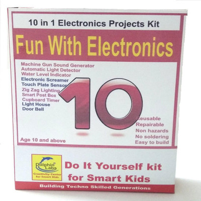 

Dolphin Labs FWE001 Educational Electronic Hobby Kit