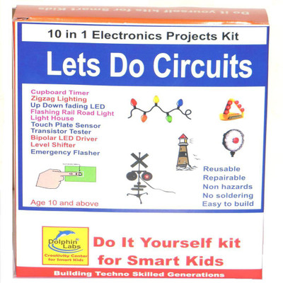 

Dolphin Labs LETDO10 Educational Electronic Hobby Kit