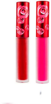 

Lime Crime set of 2 lipsticks(pink velvet, red velvet)(Multi Color)