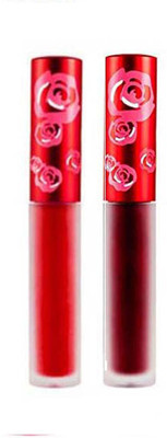 

Lime Crime set of 2 lipsticks(wicked, red velvet)(Multi Color)