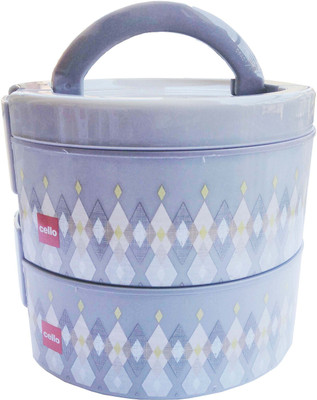 

Cello MY DECKER 2 Containers Lunch Box(800 ml), Gery