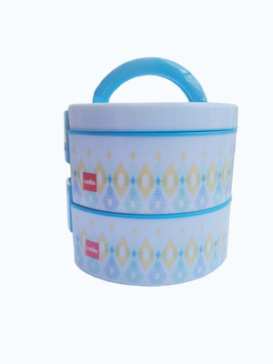

Cello MY DECKER 2 Containers Lunch Box(800 ml), Blue