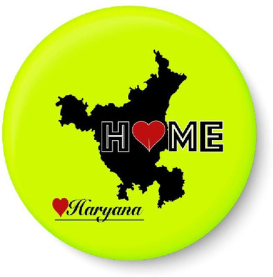 

Peacockride Haryana Home Love Fridge Magnet Fridge Magnet Pack of 1(Multicolor)