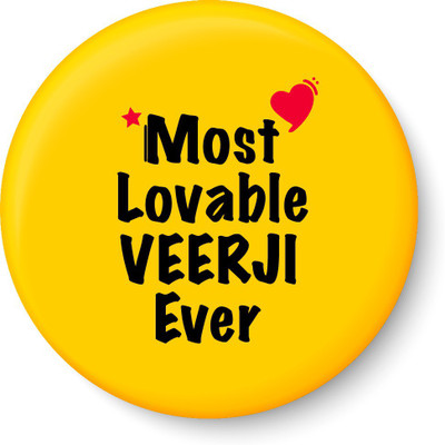 

Peacockride Most Lovable VEERJI Fridge Magnet Fridge Magnet Pack of 1(Multicolor)