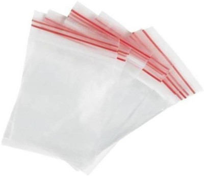 

Babji 5 x 7 Inch 100 Pcs Plastic Zip lock Zip Seal Pouch Security Bag( Pack of 100