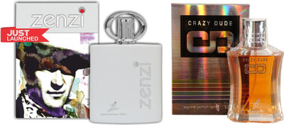 

TFZ Signature Exotic Zenzi and Crazy Dude Perfume Combo 200ML Eau de Parfum - 200 ml(For Men & Women)