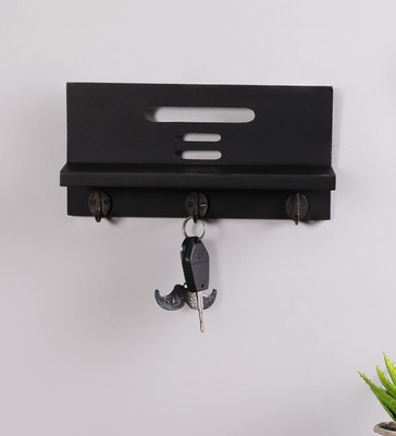

la stella hanging Wooden Wall Shelf(Number of Shelves - 1, Brown)