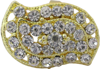 

urfashion Alloy, Metal Cubic Zirconia Ring, Gold;silver