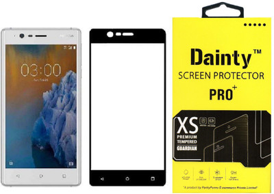 

Dainty Tempered Glass Guard for Nokia 3, Black