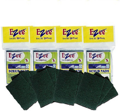 

Ezee Scrub Pads Pack of 12 Scrub Pad(Regular, Pack of 12)