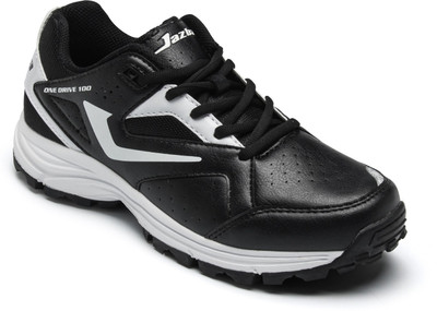 

Jazba One Drive 100 Cricket Shoes For Men(Black