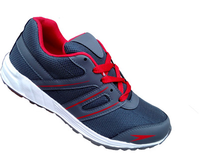 

Stylotrendz Sports Collection 0001 Walking Shoes For Men(Multicolor, Red and grey mix