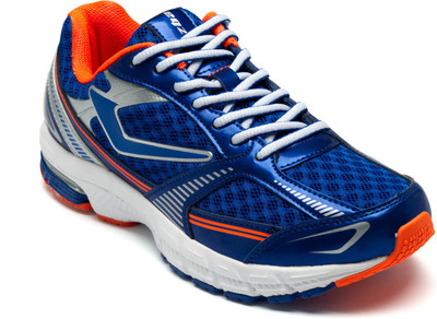 

Jazba Free Spirit MX Running Shoes For Men(Multicolor, Electric blue silver fluo orange