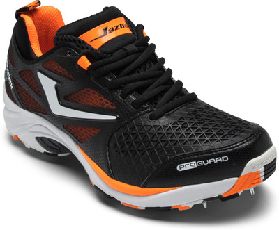 

Jazba Skydrive 117 Cricket Shoes For Men(Multicolor, Orange;black