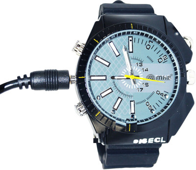 

MMHB Full HD SPY Wrist 1920*1080 Wrist Watch Plus Night vision Hidden Audio /video recording. While recording no light Flashes Wrist Watch Camera Inbuild 16GB memory. Black Smartwatch(Black Strap 2)
