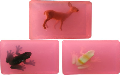 

Happy Baby Luxurious Kids-Soap in toys pink-soap-32(300 g, Pack of 3)