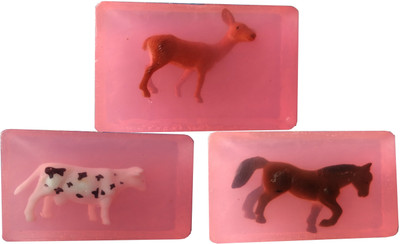 

Happy Baby Luxurious Kids Soap in toys pink-soap-02(300 g, Pack of 3)