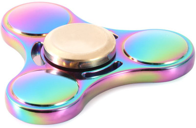 

Spacerail UFO Rainbow Colorful Fidget Hand Spinner Metal Body With Long Spinning Time(Multicolor)