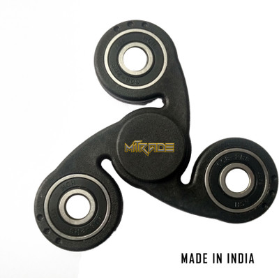 

Mitrade Trimysterioos New Edition Black Fidget Spinner(Black)