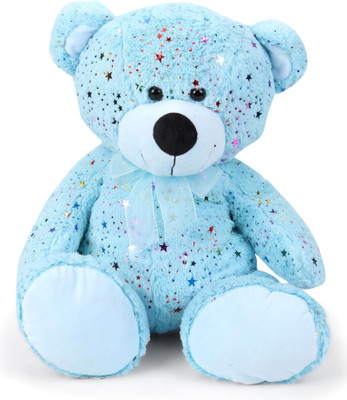 

Starwalk Bear Plush Blue Color with Bow 45 cm - 45 cm(Multicolor)