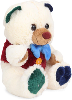 

Starwalk Bear Plush with sweater Beige Colour - 24 cm(Multicolor)