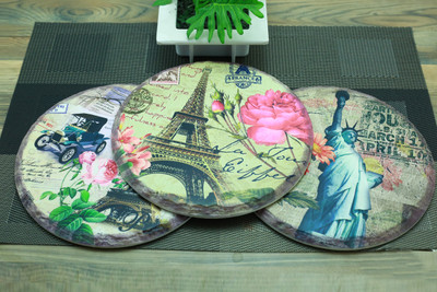 

Importwala Eifel Trivets- Set of 3 Matte Trivet(Pack of 3)