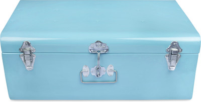 

Elan Metal Trunk(Finish and Fabric Color - AQUA)