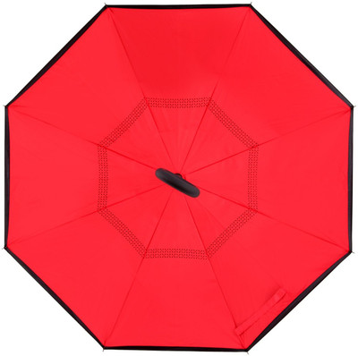 

VISMIINTREND Inverted C Shape Umbrella(Red)