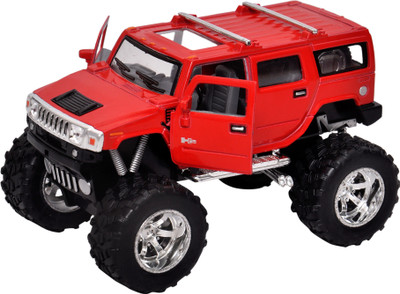 

Toyshine 1:36 Die Cast Hummer H2 SUV Car, Opening Doors{RED}(Multicolor)