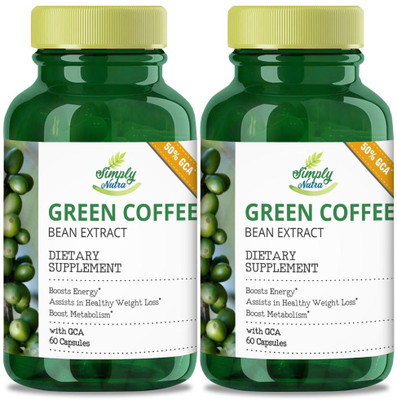 

Simply Nutra Pure Green Coffee Beans Extract 800mg for Weight Loss(120)