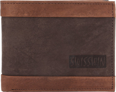 

Ananya Men Casual Brown, Tan Genuine Leather Wallet(6 Card Slots), Brown-1113