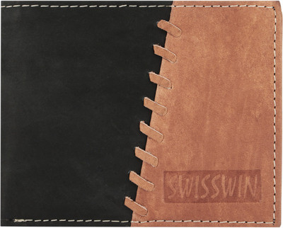 

Ananya Men Black Genuine Leather Wallet(5 Card Slots), Black-1143