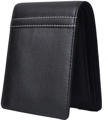 

Naysa Men Casual, Formal, Travel Black Genuine Leather Wallet(4 Card Slots)
