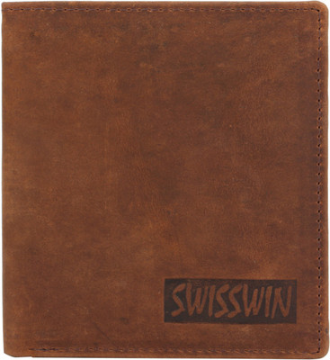

Ananya Men Brown Genuine Leather Wallet(12 Card Slots), Brown-5515