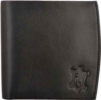 

bi blueice Men Black Genuine Leather Wallet(7 Card Slots)