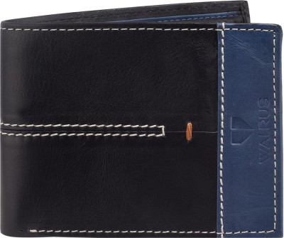 Walrus Men Multicolor Genuine Leather Wallet(8 Card Slots)