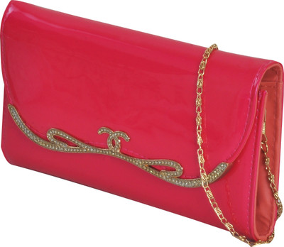 

PELLET Women Pink Fabric Wallet(12 Card Slots), Pink_913