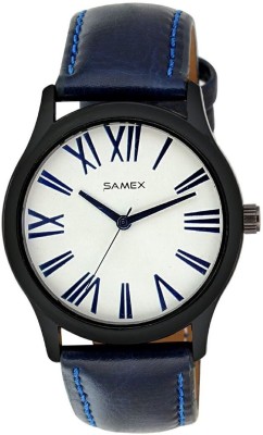 SAMEX LATEST FASHIONABLE WATCH GENUINE LEATHER STRAP WATCHES BEST DISCOUNT IN BIG DIWALI SALE Watch  - For Men & Women   Watches  (SAMEX)