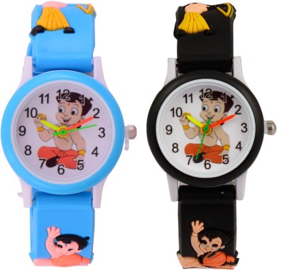 SS Traders Black & Blue cute Chotabeem - Good BirthDay gift for Kids Watch  - For Boys & Girls   Watches  (SS Traders)