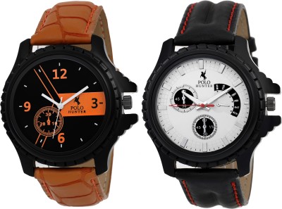 POLO HUNTER PH-2325 Combo Of 2 Modish Watch  - For Men   Watches  (Polo Hunter)