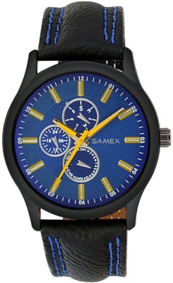 SAMEX BLUE DIAL MEN'S WATCH LATEST FAST SELLING WATCHES Watch  - For Men   Watches  (SAMEX)