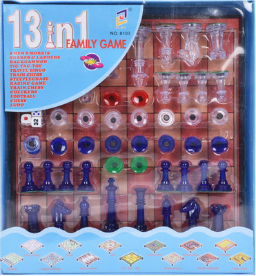 

Toyvala 13 in 1 Family Board Game