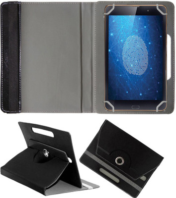 Fastway Book Cover for iBall Slide Bio-Mate Designer Rotating Case(Black, Cases with Holder, Pack of: 1)