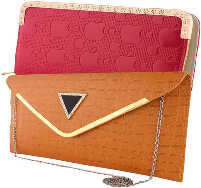 

HS COLLECTION Casual Multicolor Clutch