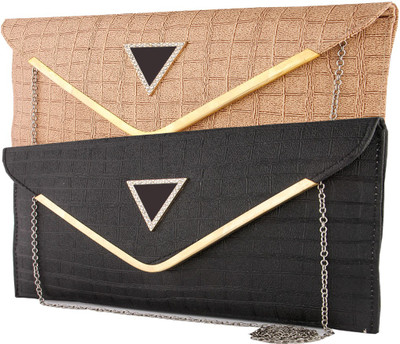 

HS COLLECTION Casual Multicolor Clutch