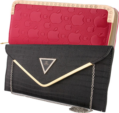 

HS COLLECTION Casual Multicolor Clutch