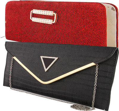 

HS COLLECTION Casual Multicolor Clutch