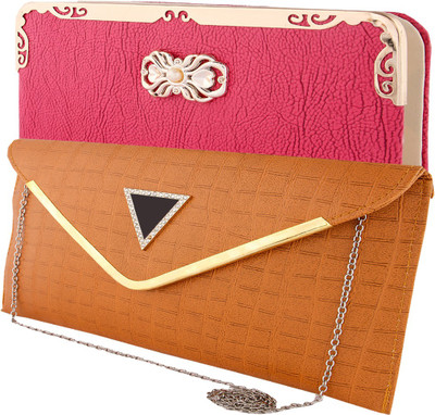 

HS COLLECTION Casual Multicolor Clutch