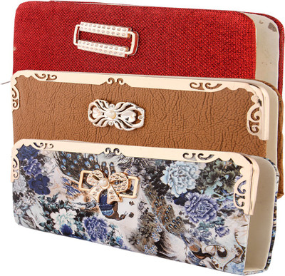 

HS COLLECTION Casual Multicolor Clutch