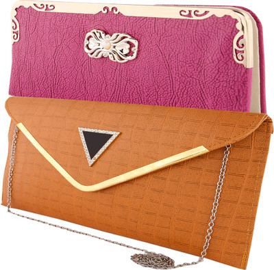

HS COLLECTION Casual Multicolor Clutch